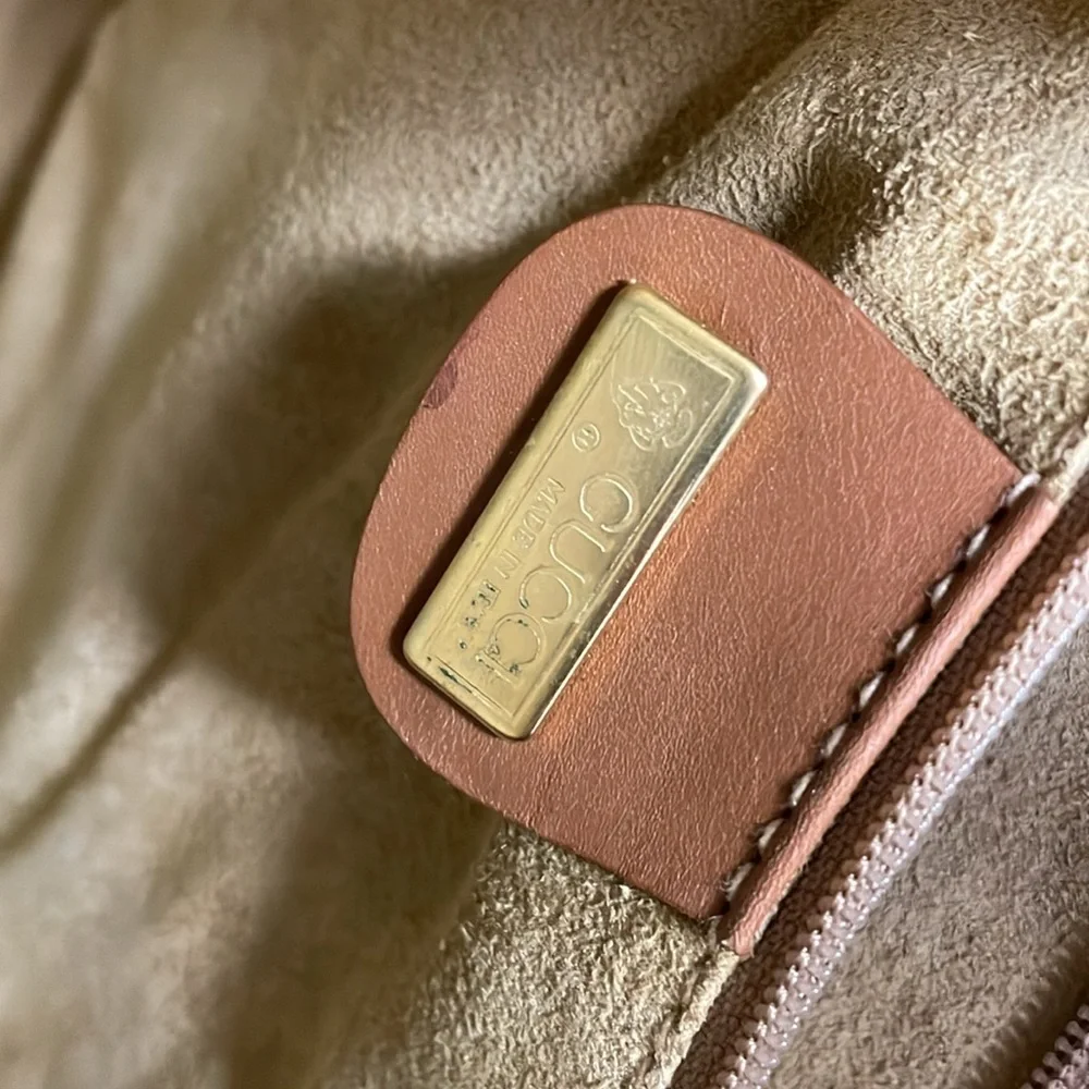 Gucci tan vintage bag